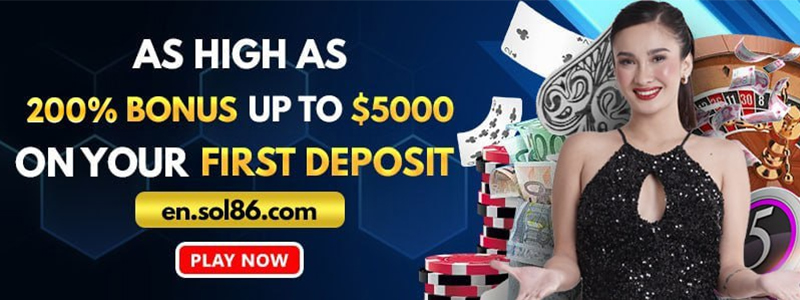 SOLARBET – As High As 200% Bonus up to $5000 on Your First Deposit