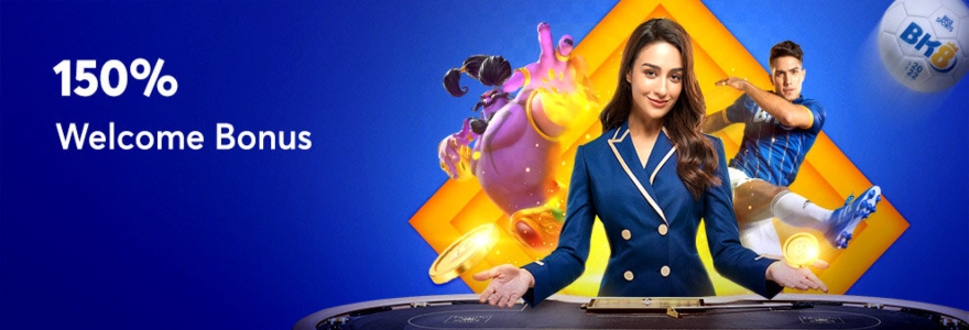 BK8 – 150% Welcome Bonus