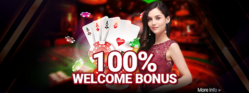 23ACE – 100% WELCOME BONUS