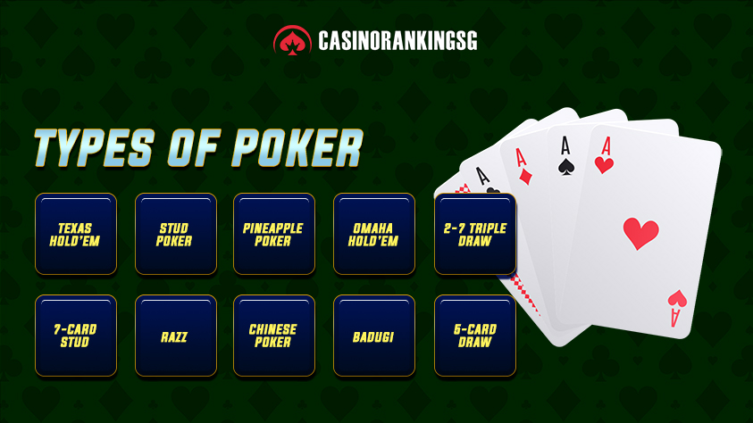 TYPES OF POKER